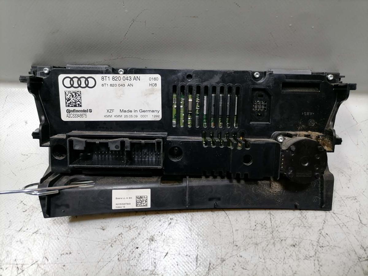 Audi A5 8T original Heizungsregulierung Klimabedienteil Bj.2009